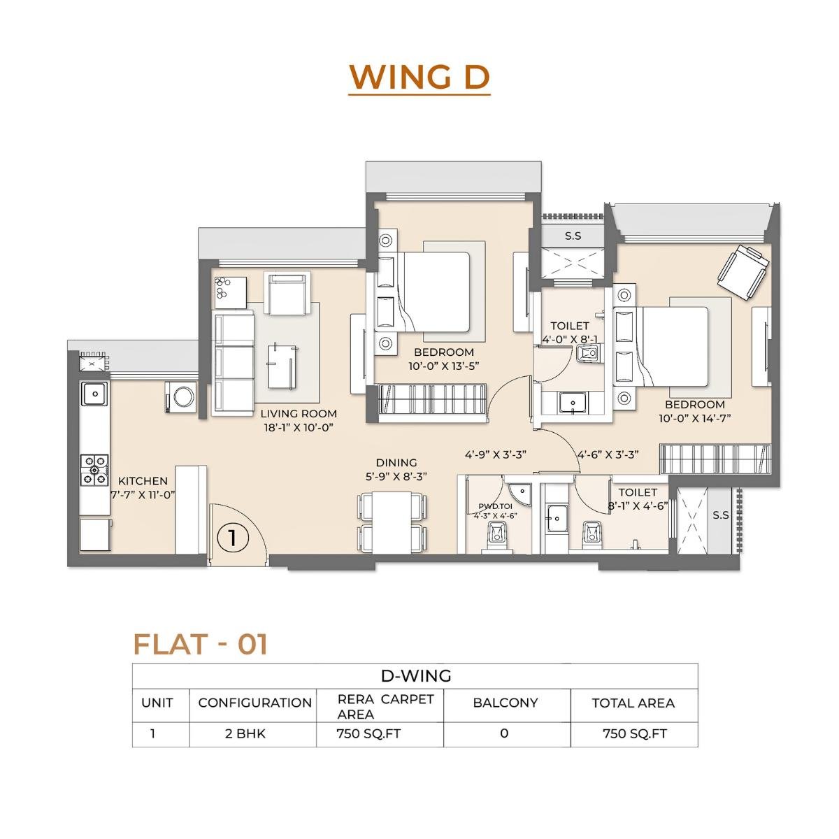 Arkade-Pearl-Floor-Plan-Wing-D-2-BHK-750-Sqft